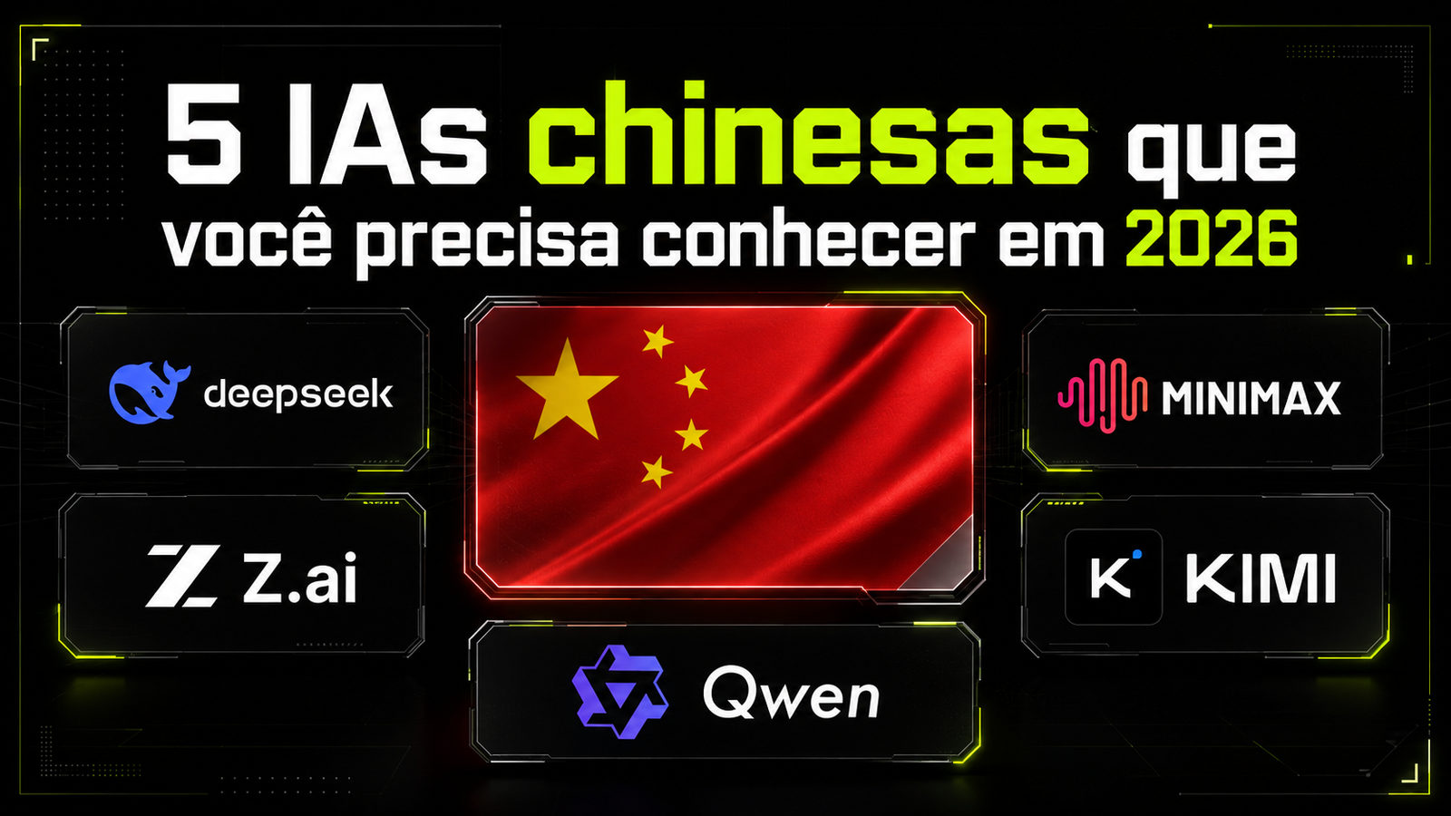 5 IAs chinesas que você precisa conhecer em 2026